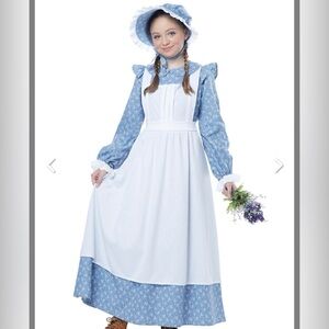 Kids Pioneer Girl Costume Size XS (4-6)